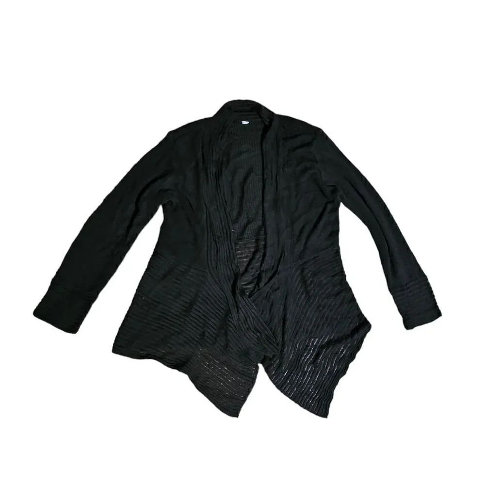 Women's CAROLYN TAYLOR Acrylic Open Cardigan Sweater Medium